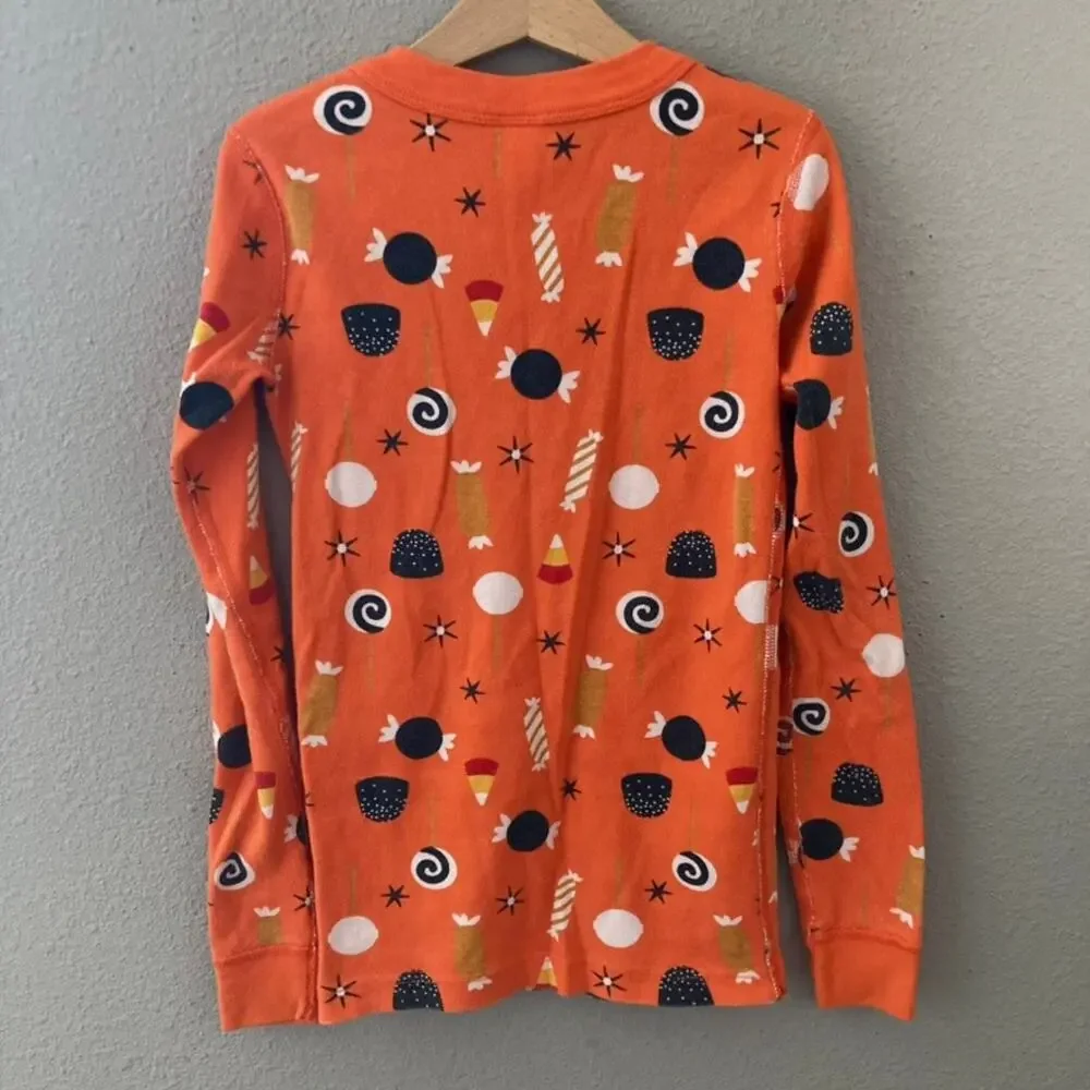 Hanna Andersson Halloween Long John Pajamas - Candy - Sweet Treats - 10 #2